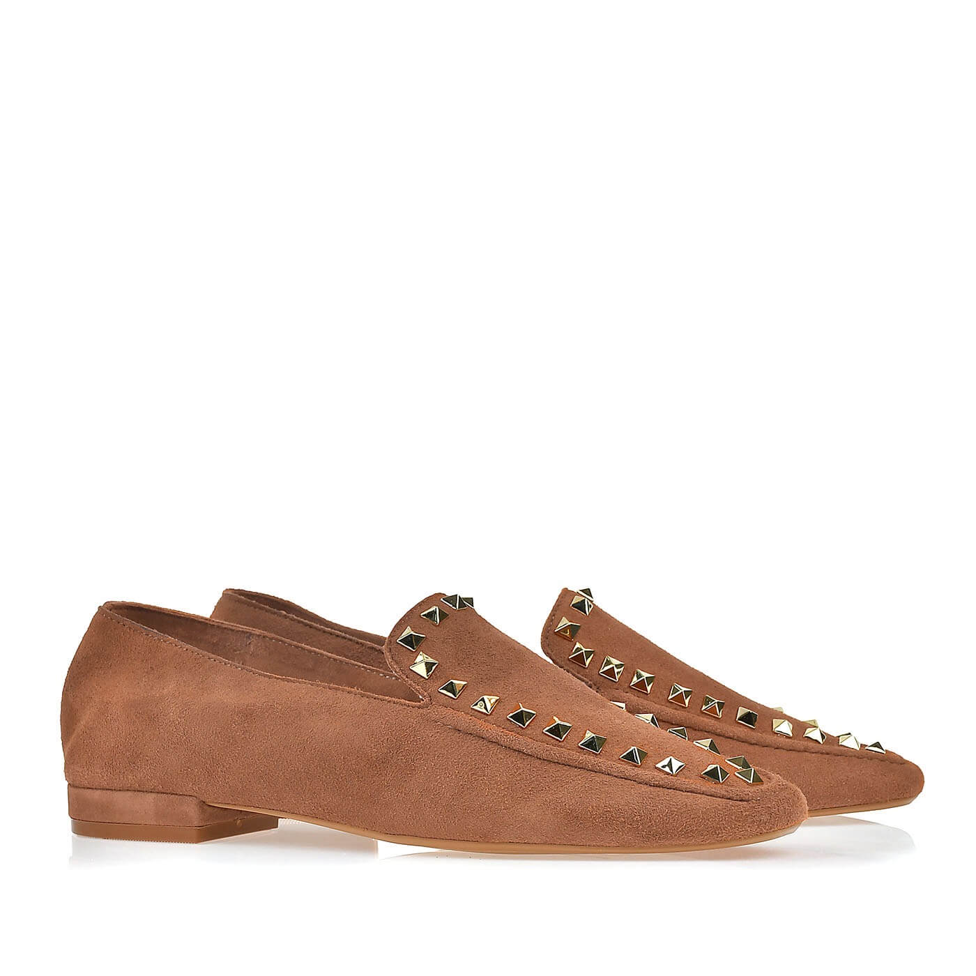 Flat Suede Camel - Image 2