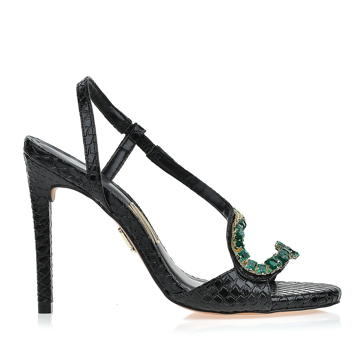 Python greenstone heels