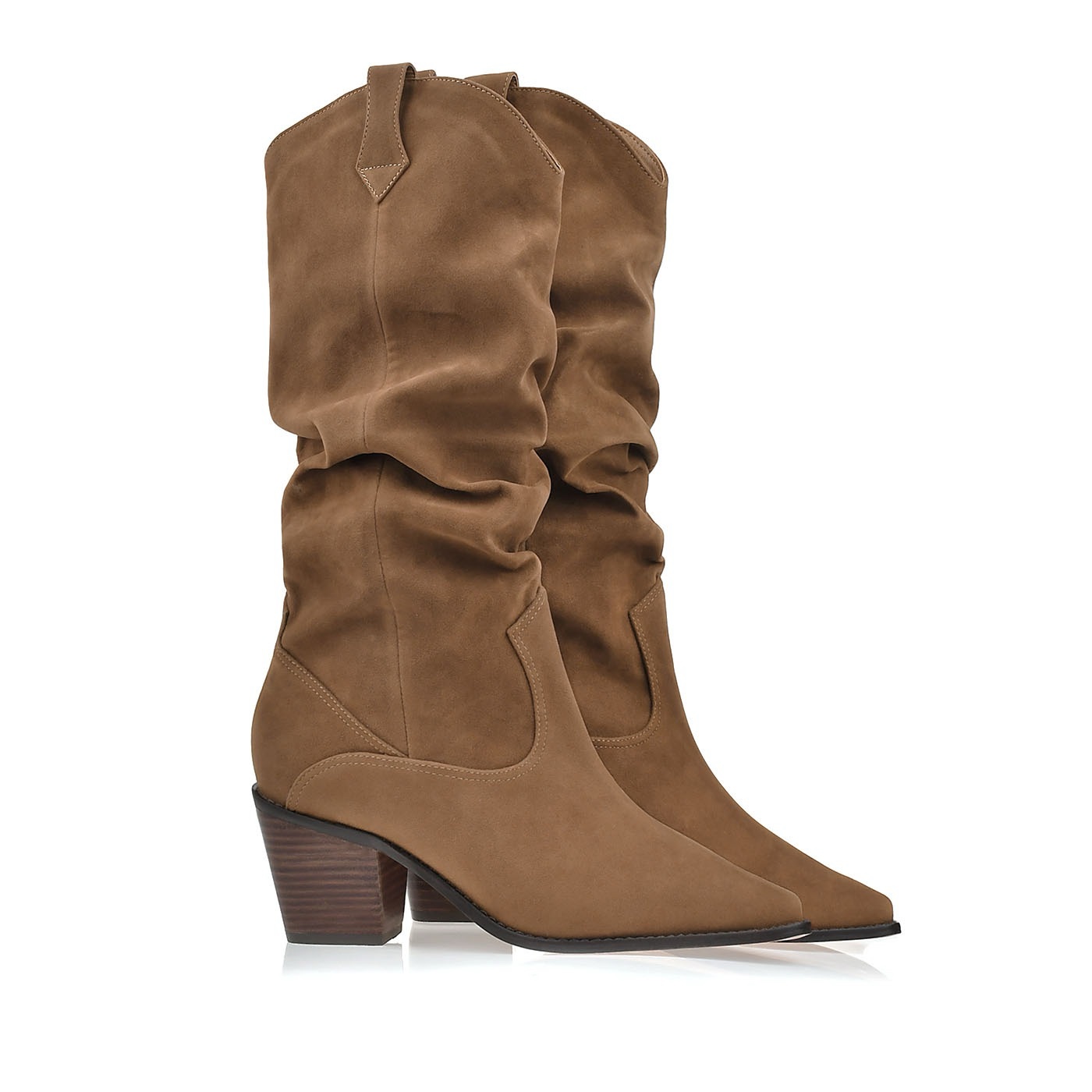 Cowgirl Suede Boots - Image 3