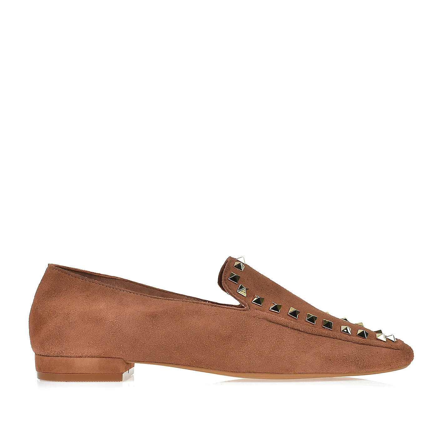 Flat Suede Camel